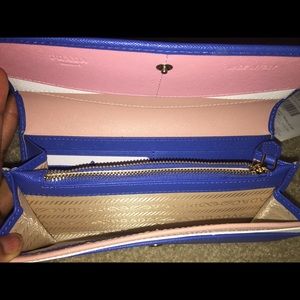 Blue Prada Purse